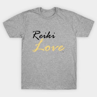 Reiki Love, Script T-Shirt